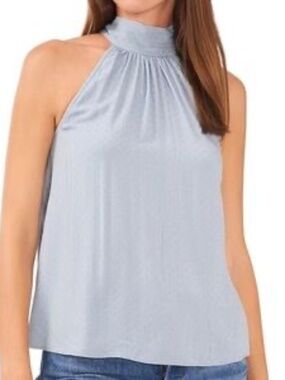 1State halter neck tie back top